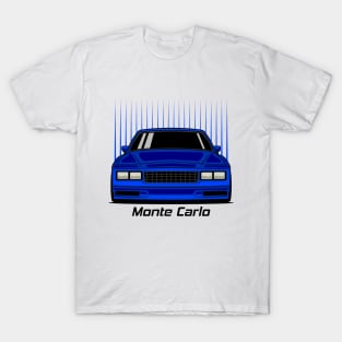 Racing Blue Monte Carlo Art T-Shirt